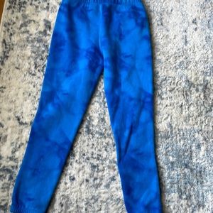 Blue sweatpants 10-12 girls